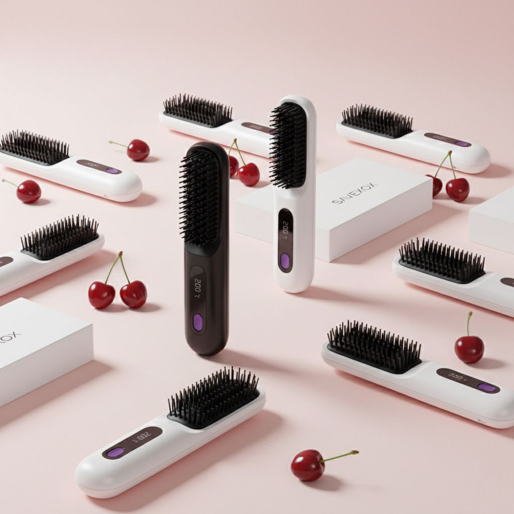 Peigne Chauffant Magique Sans Fil