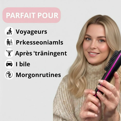 Peigne Chauffant Magique Sans Fil